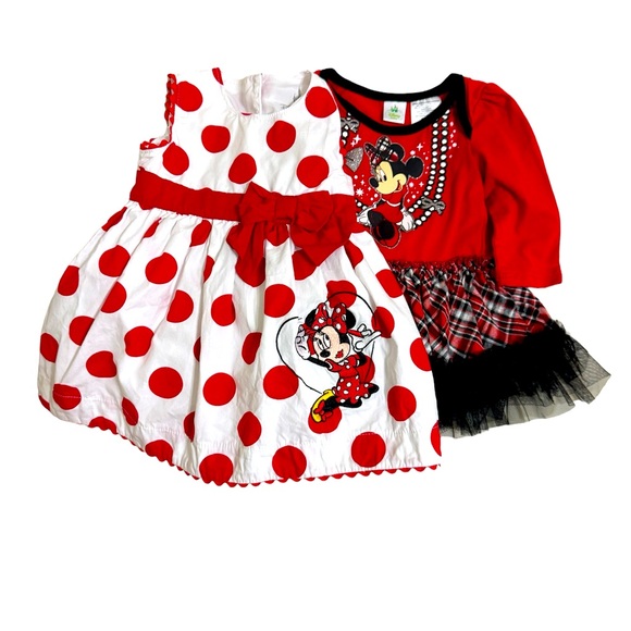 Disney Minnie Mouse Dresses 12 Months - Disney Parks Disney Baby - Picture 1 of 7